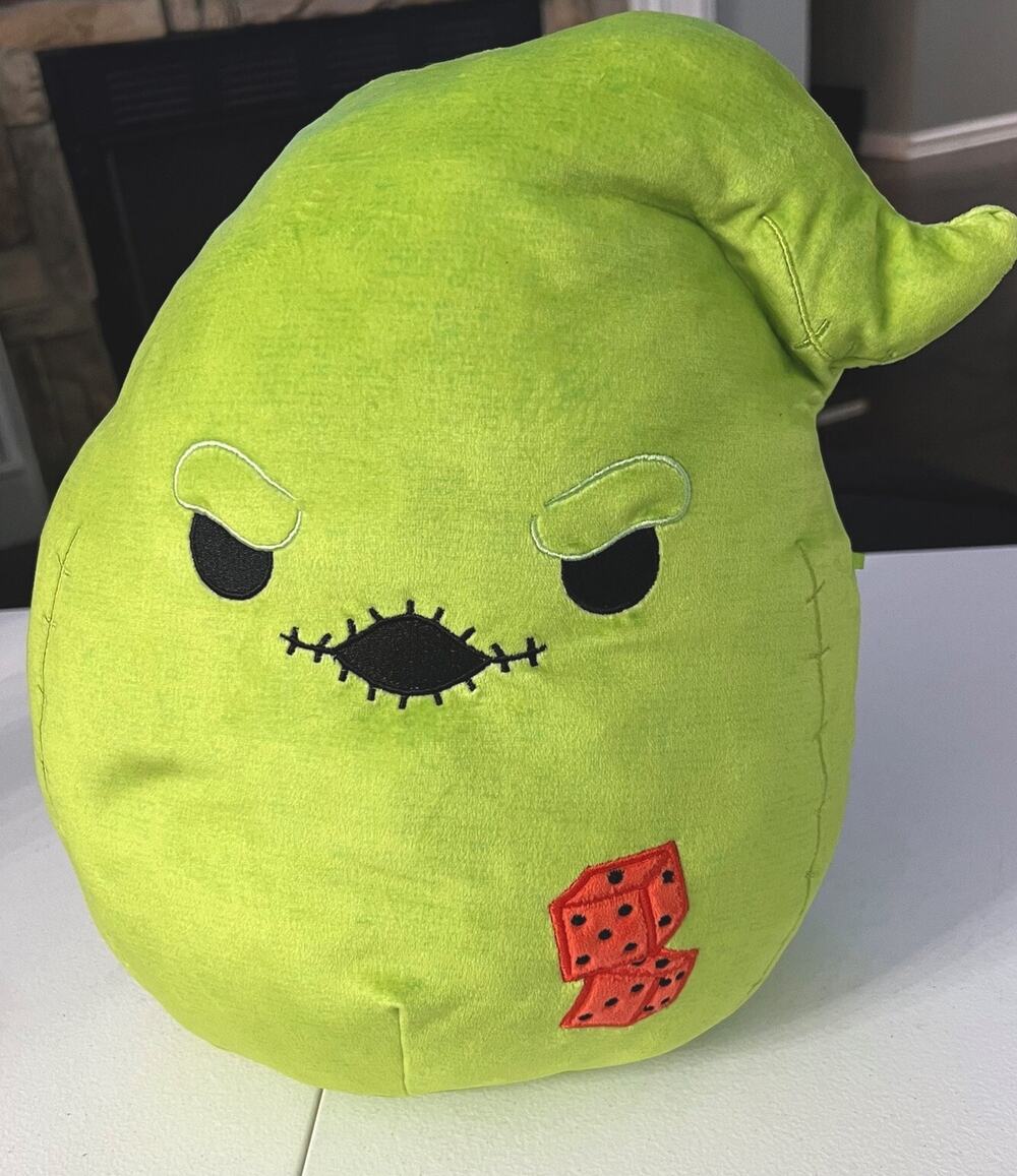 Squishmallows Oogie Boogie Green The Nightmare Before Christmas 12” Plush